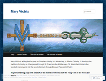 Tablet Screenshot of maryvictrix.com